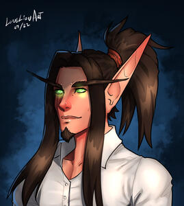 Uld Bust - LoneLionArt
